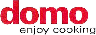 DOMO ENJOY COOKING logo
