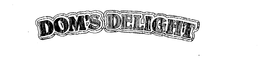 DOM'S DELIGHT logo