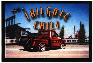 DOM'S TAILGATE CHILI logo