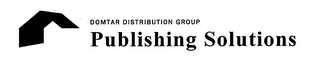 DOMTAR DISTRIBUTION GROUP PUBLISHING SOLUTIONS logo