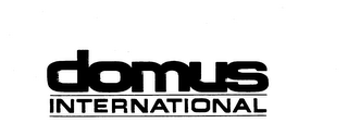 DOMUS INTERNATIONAL logo