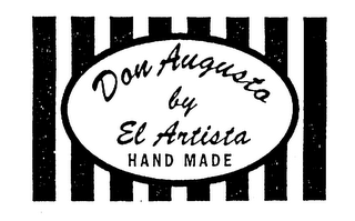 DON AUGUSTA BY EL ARTISTA HAND MADE logo