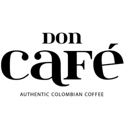 DON CAFÉ AUTHENTIC COLOMBIAN COFFEE logo