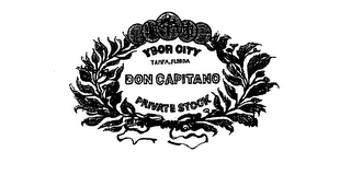 DON CAPITANO PRIVATE STOCK YBOR CITY TAMPA, FLORIDA logo