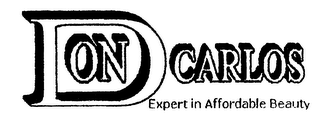 DON CARLOS EXPERT IN AFFORDABLE BEAUTY logo