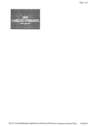 DON CARLOS O'BRIANS REPOSADO logo