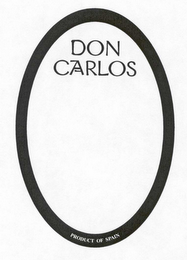 DON CARLOS PRODUCT OF SPAIN logo