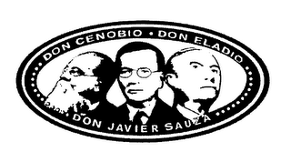 DON CENOBIO DON ELADIO DON JAVIER SAUZA logo