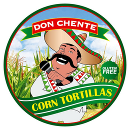 DON CHENTE CORN TORTILLAS GLUTEN FREE logo