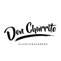 DON CHURRITO CLASSIC X CHURROS logo