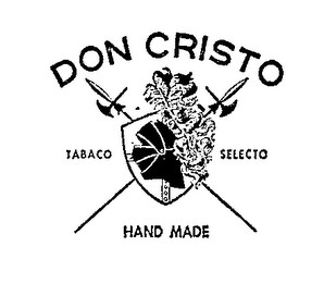 DON CRISTO TABACO SELECTO HAND MADE logo