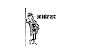 DON DOLLAR SAYS: logo