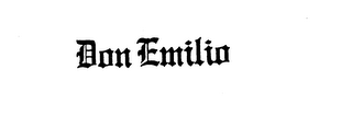 DON EMILIO logo