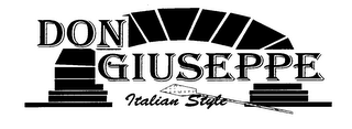 DON GIUSEPPE ITALIAN STYLE logo