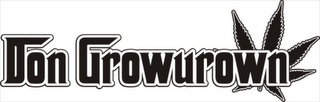 DON GROWUROWN logo