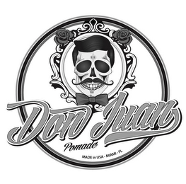 DON JUAN POMADE MADE IN USA - MIAMI - FL logo