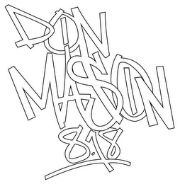 DON MA$ON 8.18 logo