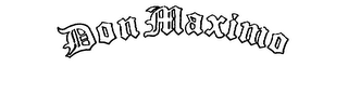 DON MAXIMO logo