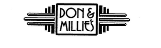 DON & MILLIE'S logo
