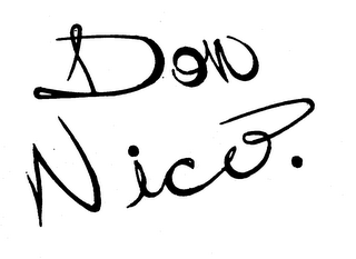 DON NICO. logo