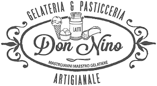 DON NINO  GELATERIA & PASTICCERIA ARTIGIANALE  MASTROIANNI MAESTRO GELATIERE logo