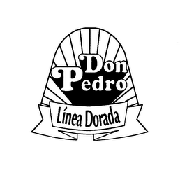 DON PEDRO LINEA DORADA logo