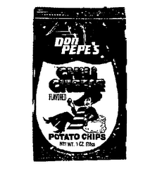 DON PEPE'S CHILI CHEESE POTATO CHIPS logo