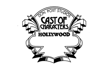 DON POST STUDIOS CAST OF CHARACTERS HOLLYWOOD logo