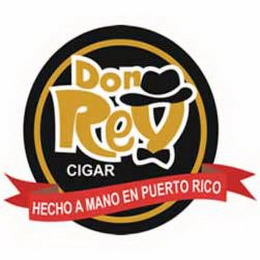 DON REY CIGAR - HECHO A MANO EN PUERTO RICO logo