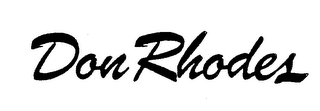 DON RHODES logo