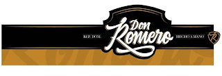 DON ROMERO REP. DOM. HECHO AMANO R logo
