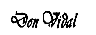 DON VIDAL logo