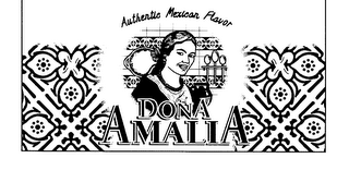 DONA AMALIA AUTHENTIC MEXICAN FLAVOR logo