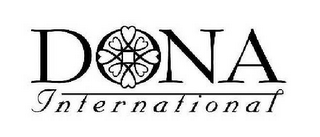 DONA INTERNATIONAL logo