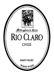 DONA JAVIERA ESTATE RIO CLARO CHILE MAIPO VALLEY PRODUCE OF CHILE logo