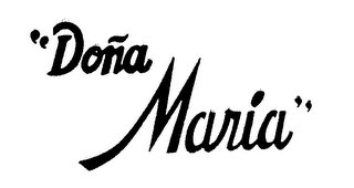 "DONA MARIA" logo