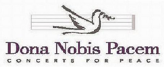 DONA NOBIS PACEM, CONCERTS FOR PEACE logo