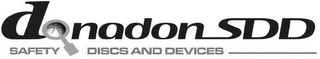 DONADON SDD SAFETY DISCS AND DEVICES logo