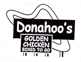 DONAHOO'S GOLDEN CHICKEN BOXED TO GO logo