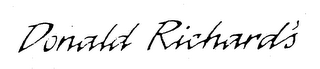 DONALD RICHARD'S logo