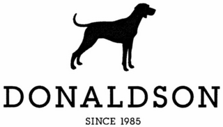DONALDSON SINCE 1985 logo