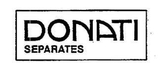 DONATI SEPARATES logo