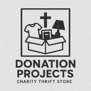 DONATION PROJECTS CHARITY THRIFT STORE logo