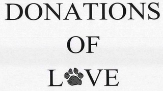 DONATIONS OF LOVE logo