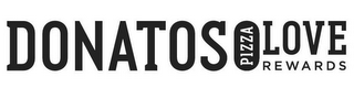 DONATOS PIZZA LOVE REWARDS logo