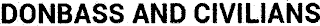DONBASS AND CIVILIANS logo