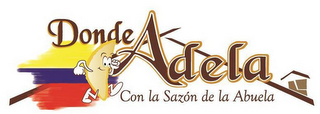 DONDE ADELA CON LA SAZON DE LA ABUELA logo