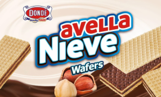 DONDE DESDE 1905 AVELLA NIEVE WAFERS logo