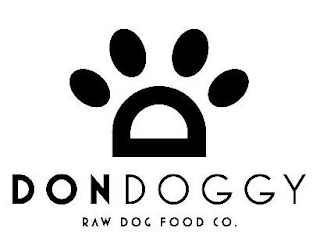 DONDOGGY RAW DOG FOOD CO. logo