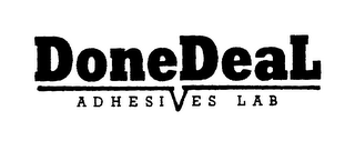DONE DEAL ADHESIVES LAB logo
